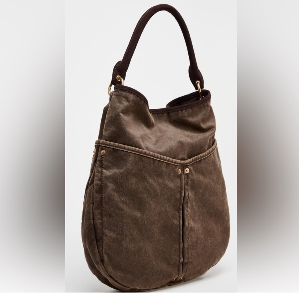 Zara Brown Jeans Bag 🤎